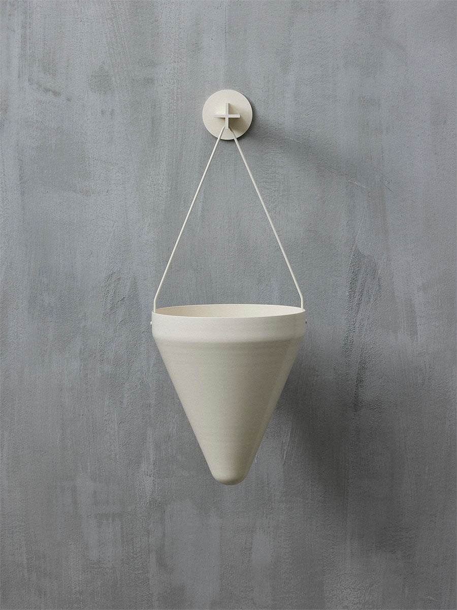 Plus Planter Type B Bone - GOUX Studio New York