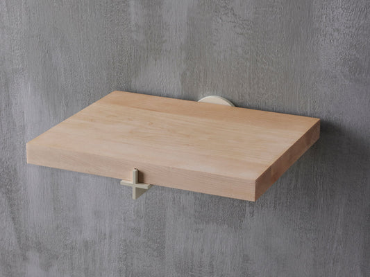 Plus Nightstand A Bone / Maple - GOUX Studio New York