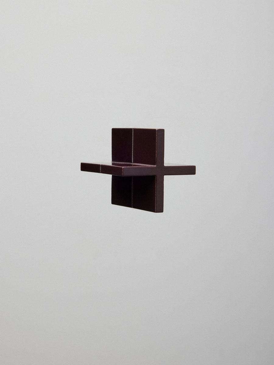 Plus Mirror Oxblood - GOUX Studio New York